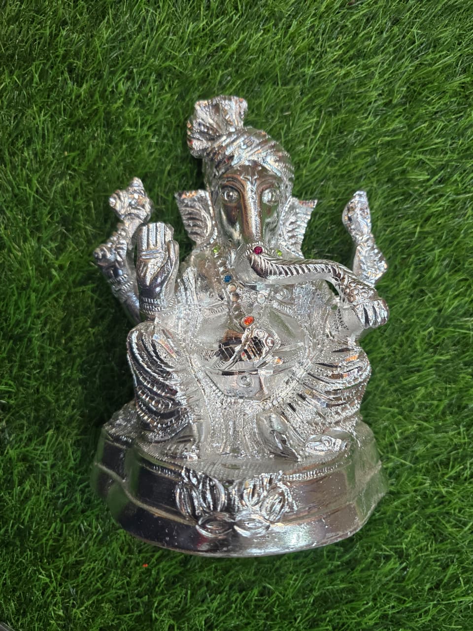 Silver ganesh - Image 1