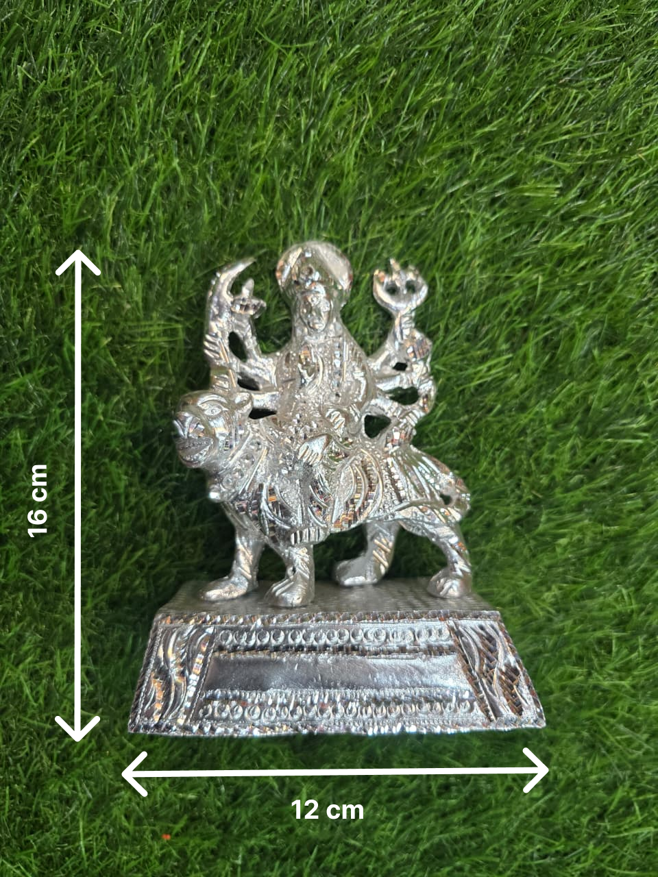 Silver Durga Mata - Image 2